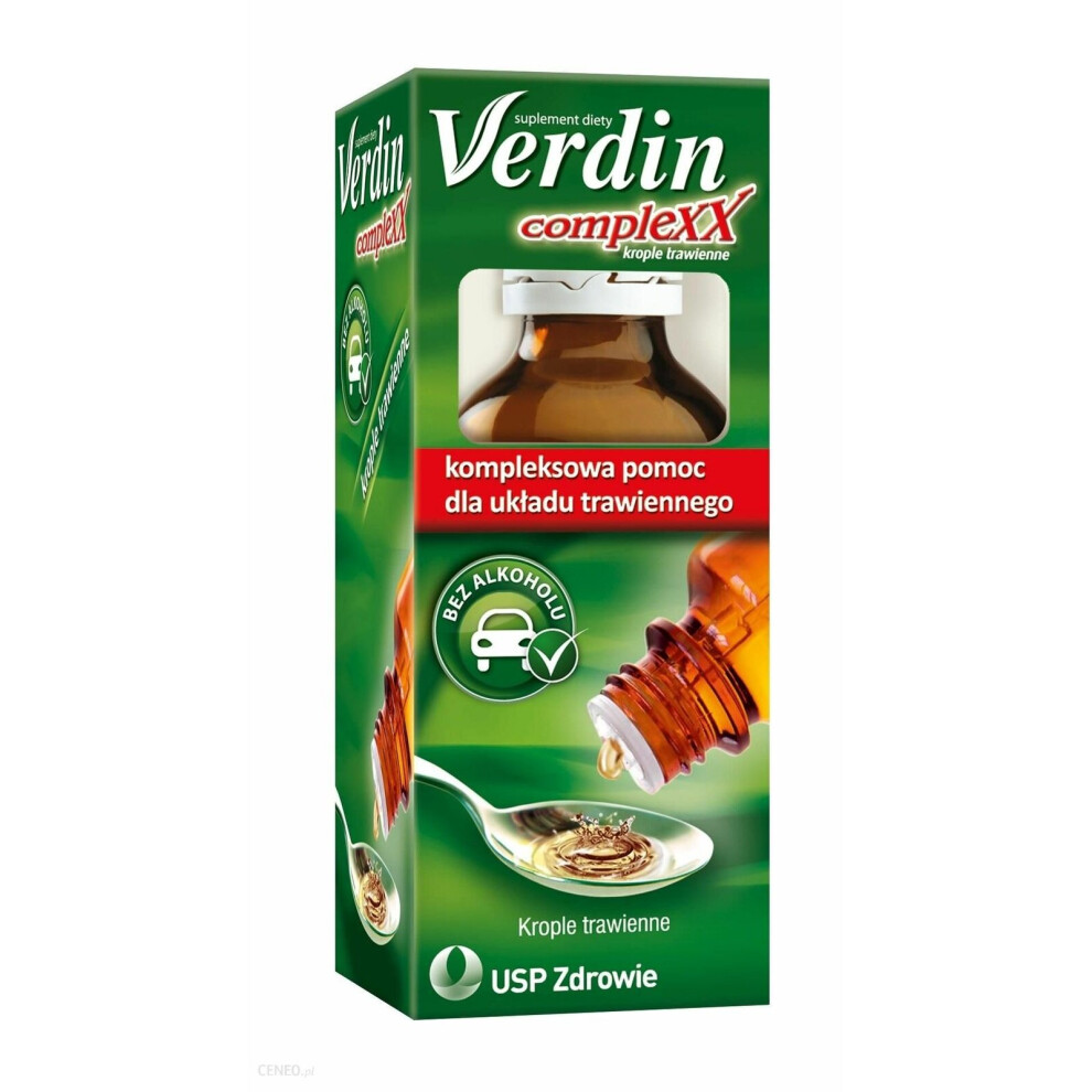 Verdin Complexx Krople Trawienne 40ml digestive epigastric discomfort espumisan