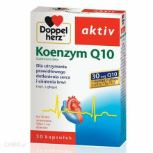 DOPPELHERZ AKTIV KOENZYM Q10 30mg 30 kap Olimp Coenzyme Q10 climea colfarm