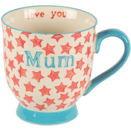 Bohemian Stars Mum Ceramic Mug