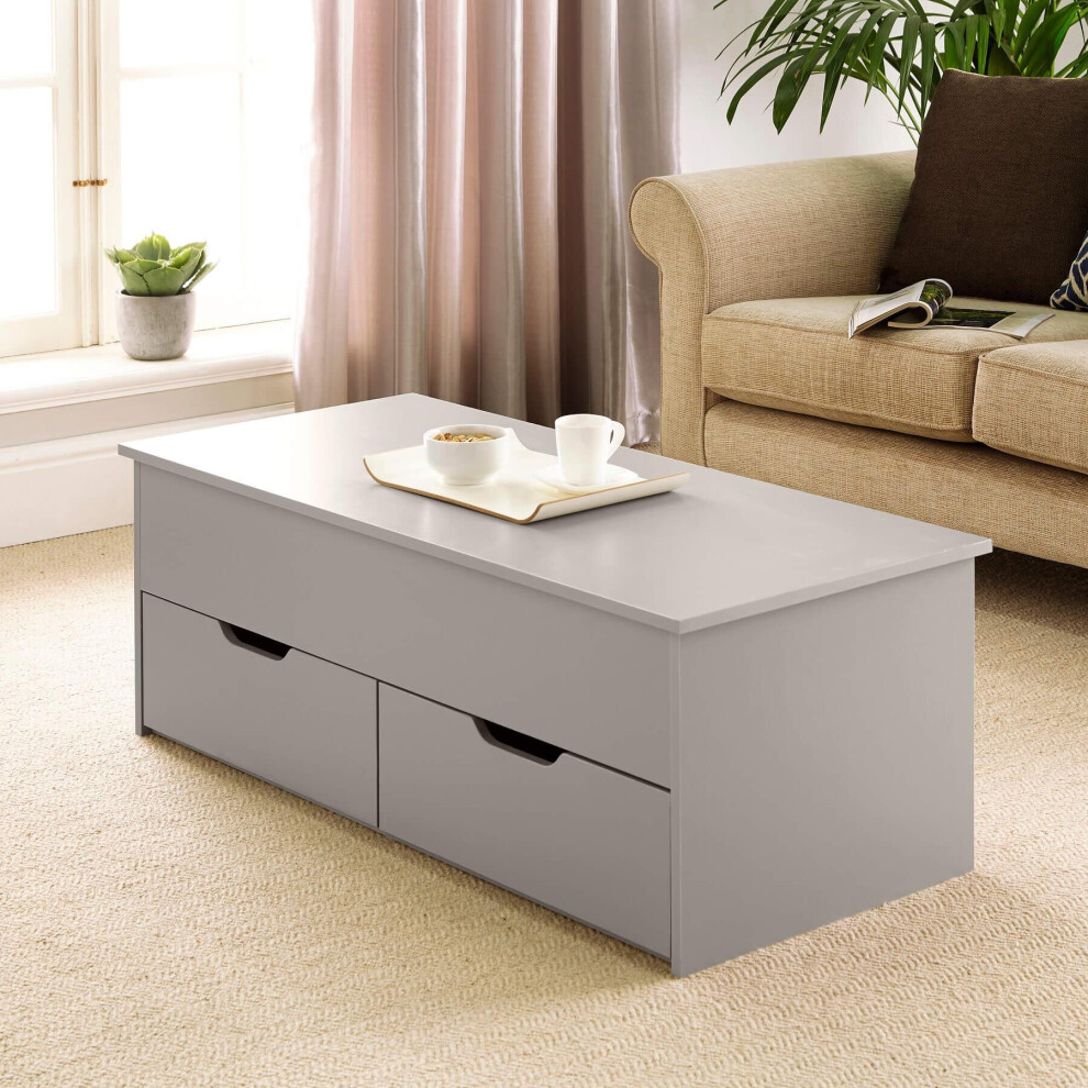 Bruges 2 Drawer Lift Up Coffee Table