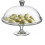 Pasabahce Clear Glass Cake Plate, Cupcake Display Footed With Dome Lid 5