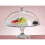 Pasabahce Clear Glass Cake Plate, Cupcake Display Footed With Dome Lid 3