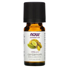 NOW Foods, Essentiële Olien, 100% Pure Cardamom, 1/3 fl oz (10 ml)