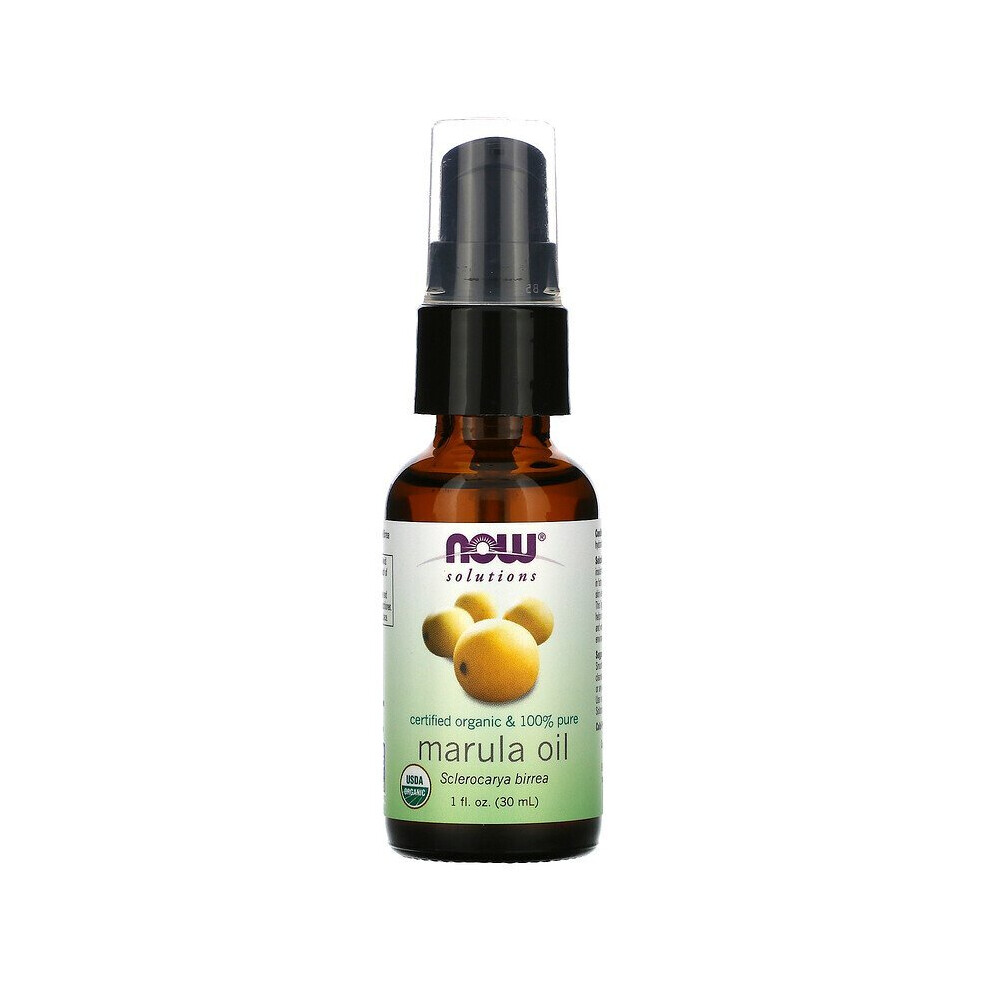 Now Foods, Solutions, Certified Organic & 100% Pure Marula Oil, 30ml