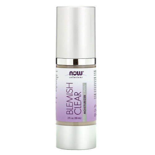 NOW Foods Now Foods, Solutions, Blemish Clear Moisturizer, 2 fl oz (59 ml)