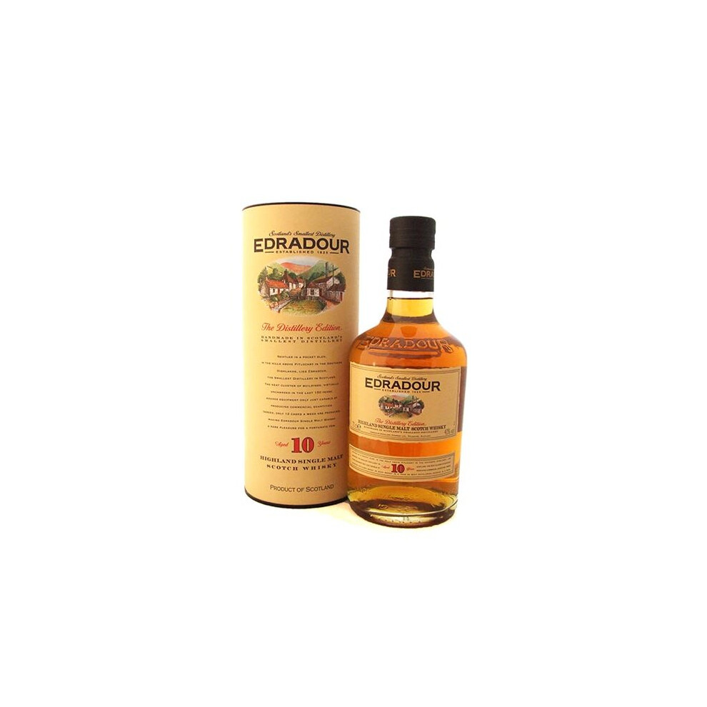 Edradour 10 Year Old Single Malt Whisky 70cl