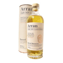 Arran Barrel Reserve Single Malt Whisky 70cl - Fresh citrus, vanilla sweetness, 43% ABV, aged 7-8 years in first-fill Bourbon casks