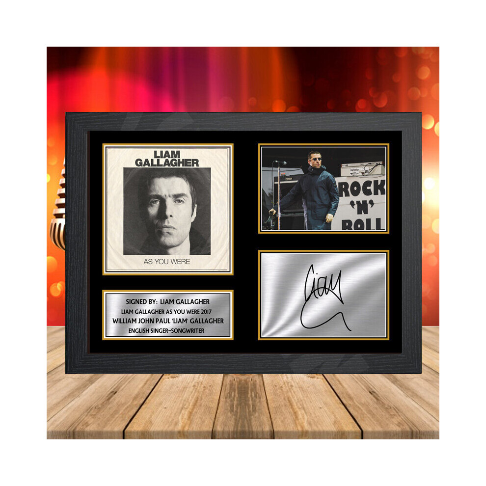 Liam Gallagher As You Were 2017 1 - Signed Autographed Music-Landscape Star Print