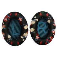 (Floral + Blue) Replacement Ear Pads Cushions BOSE Quietcomfort Suitable For 2 QC2 QC15 QC25 AE2