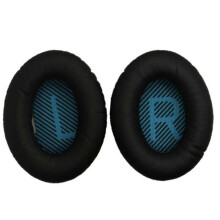 (Black Blue) Replacement Ear Pads Cushions BOSE Quietcomfort Suitable For 2 QC2 QC15 QC25 AE2