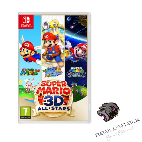 Authentic Super Mario 3D All-Stars for Nintendo Switch