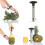Fruit Stainless Pineapple Corer Slicer Peeler Cutter Parer Kitchen Easy Tool 4