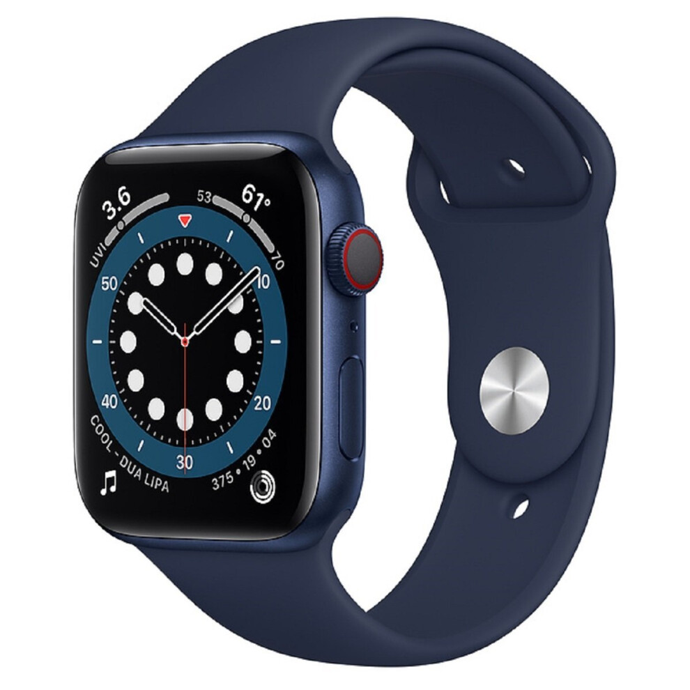 Apple Watch Series 6 GPS+Cellular 44mm Blue Aluminium Deep Navy Sport Band