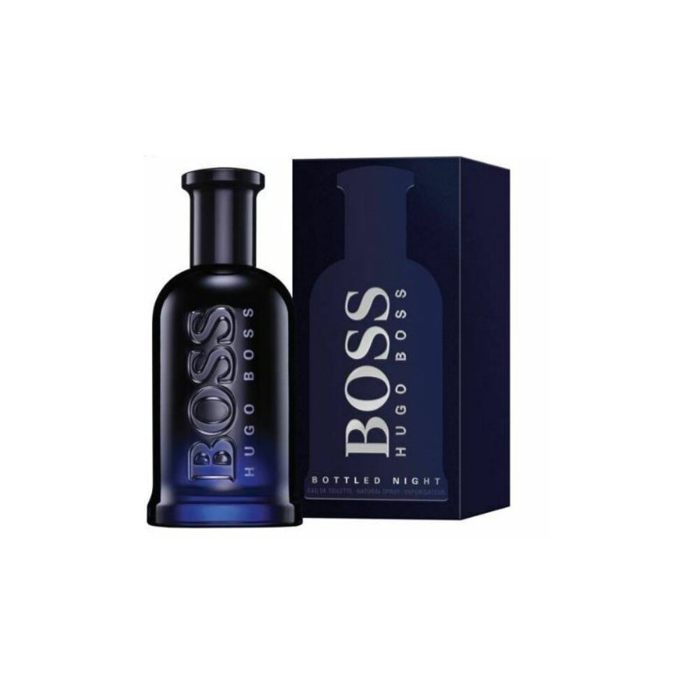 Hugo Boss Bottled Night 100ml EDT Spray Brand New Authentic Boxed Sealed
