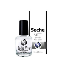 Seche Vite Dry Fast Solid Coating Durable Finish No Chip Nail Top Coat -  14ml