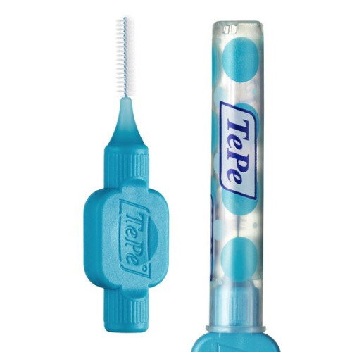 Tepe TePe Interdental Brushes 0.6mm Blue - Pack of 8 brushes 1