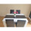 High Gloss Dining Set - Black & White 7