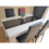 High Gloss Dining Set - Black & White 15