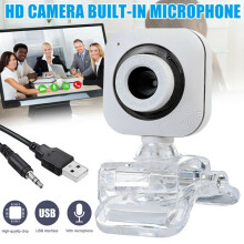 USB Web Cam Camera Webcam with Microphone for Computer PC Laptop Desktop