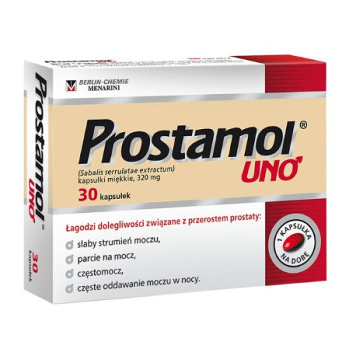 Prostamol UNO 30 Caps Prostatic hyperplasia (BPH) Prostata