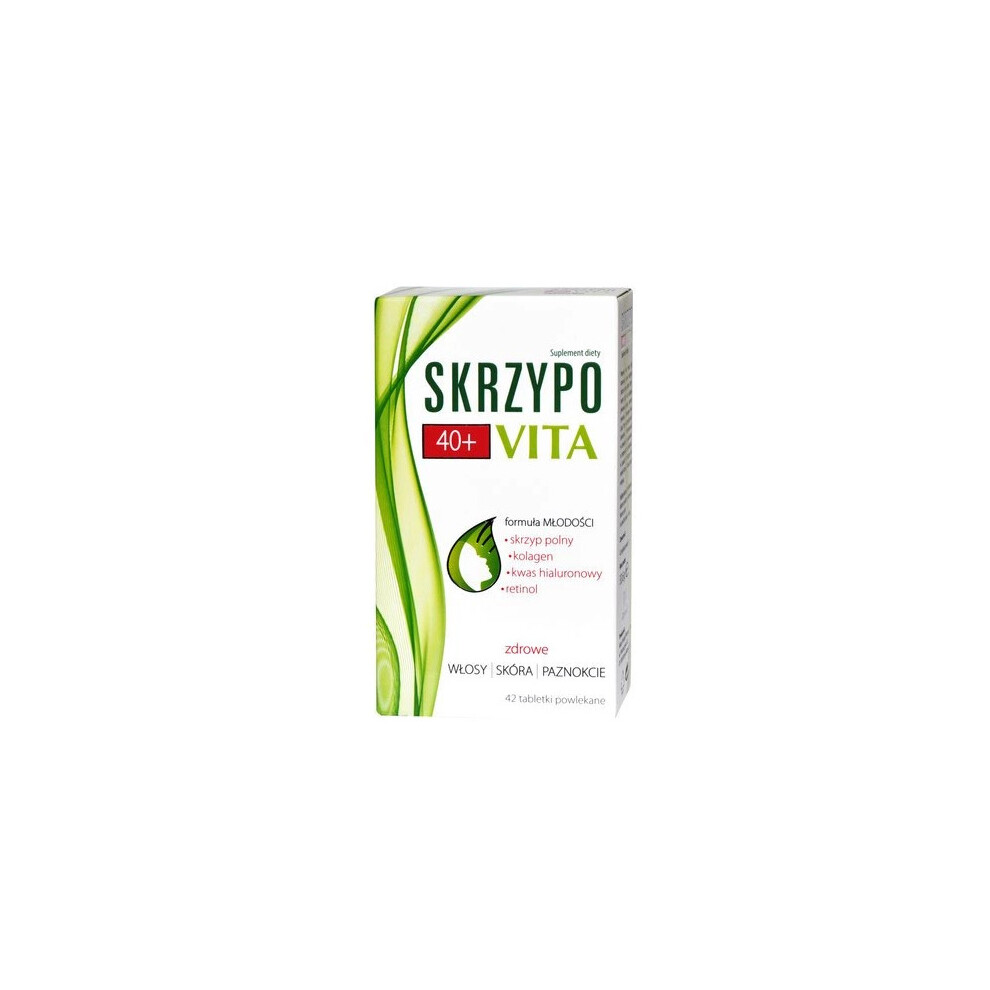 Skrzypovita 40+ 42 Tabs Healthy Hairs Skin Nails Horsetail