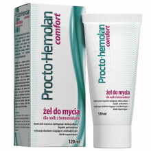 Procto-Hemolan Comfort Washing Gel 120ml Suppositories HEMORRHOIDS PILES