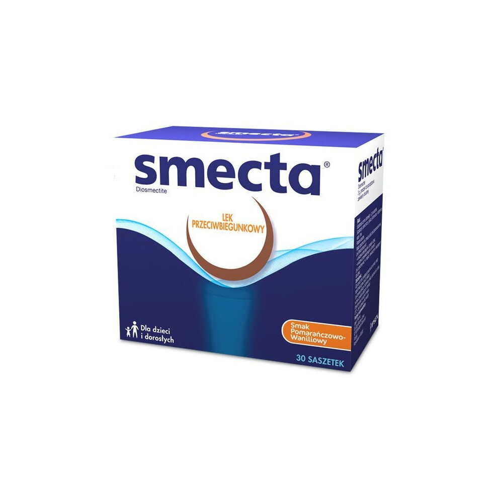 Ipsen Pharma Smecta 30 Sachets Acute & Chronic Diarrhoea Adult & Children - Natural Uk Stock