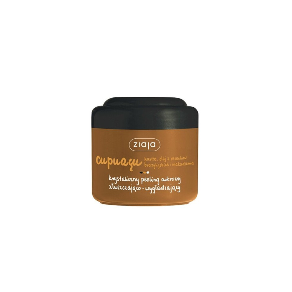 Ziaja Cupuacu Sugar Body Scrub Peeling Exfoilating And Smoothing 200Ml