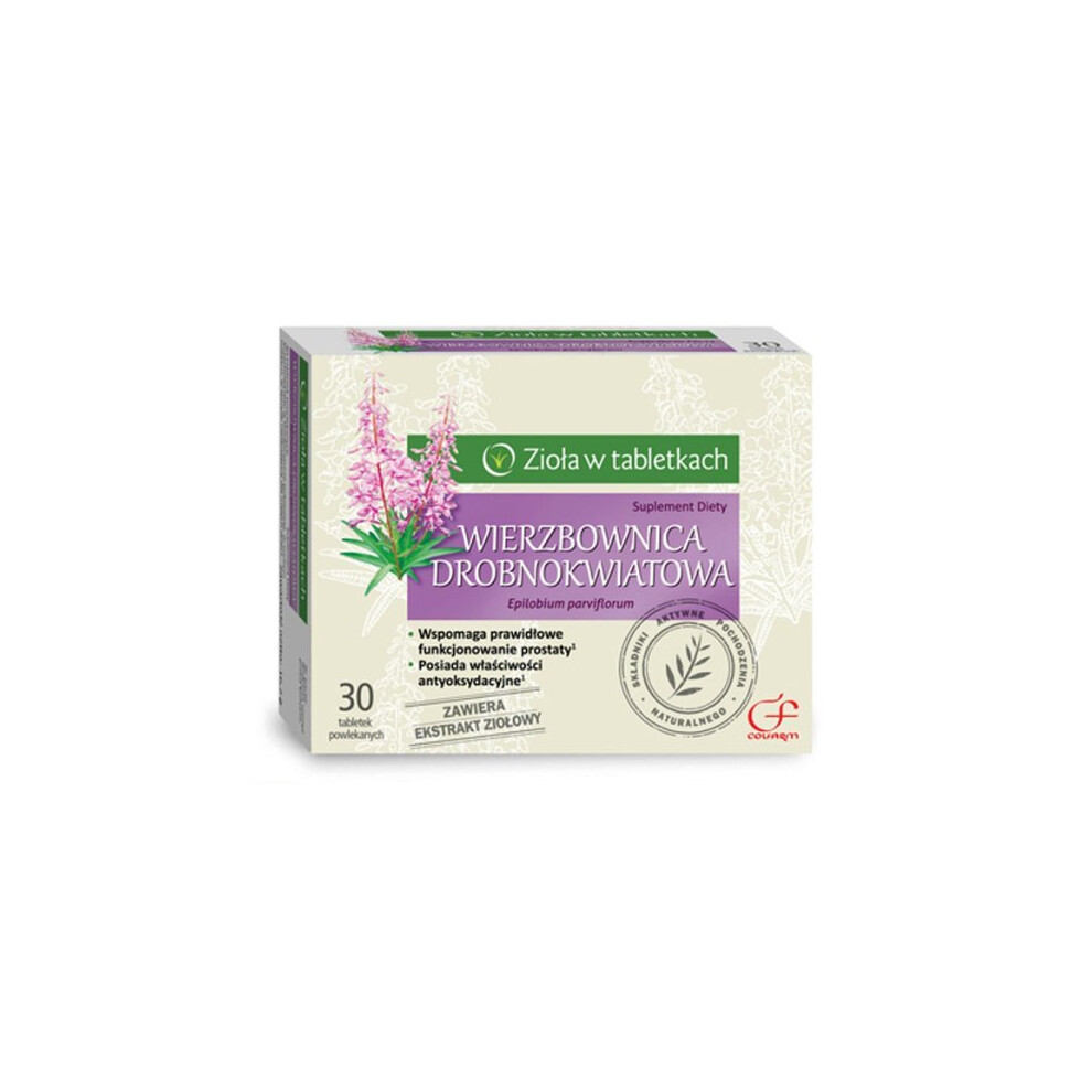 Colfarm Smallflower Willow Herb 30 Tablets - Prostate & Urinary Health Support With Willowherb Extract