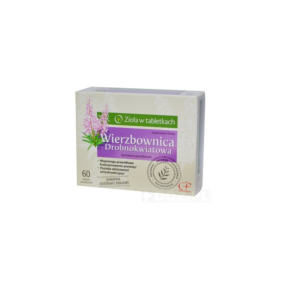 Colfarm Smallflower Willow Herb 60 Tabs (Epilobium Parviflorum)Urinary Prostate Wierzbownica