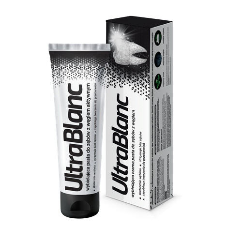 Ultrablanc Whitening Active Carbon Coal Toothpaste