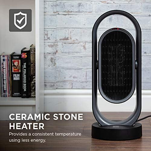 Black + Decker Black+Decker BXSH37010GB Ceramic Tower Heater, Black 2