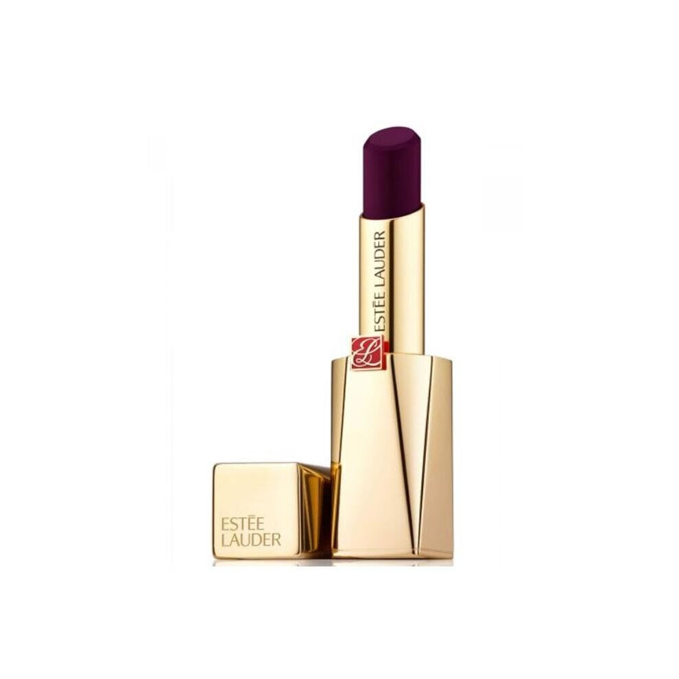 Estee Lauder Pure Colour Desire Purple Lipstick 414 Prove It