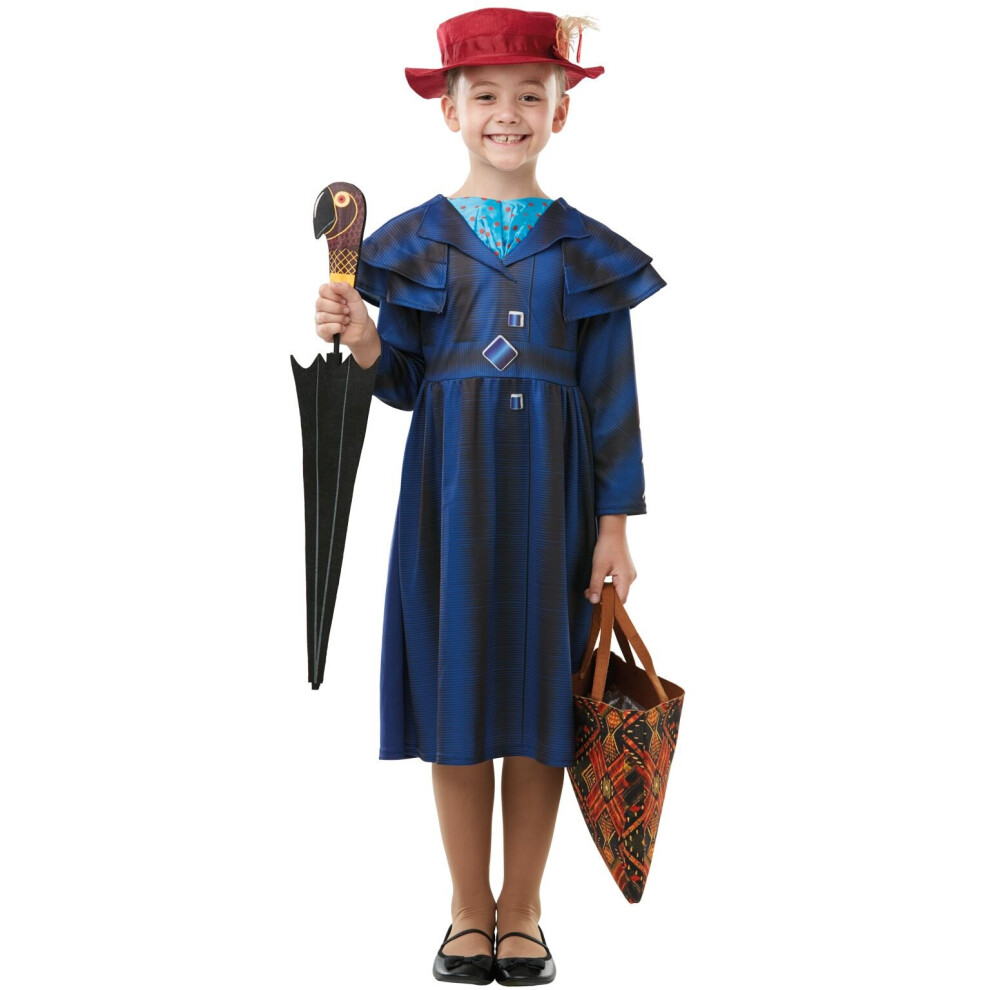 Rubies (Large (7-8 Years)) Child Marry Poppins Returns Girls Costume Multicoloured
