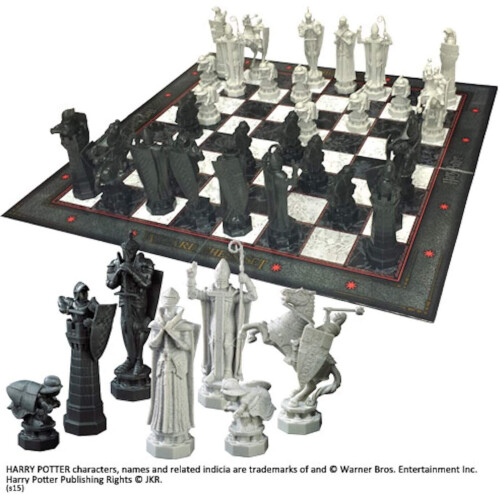 Harry Potter Wizards Chess Set Philosophers Stone The Noble Collection 1