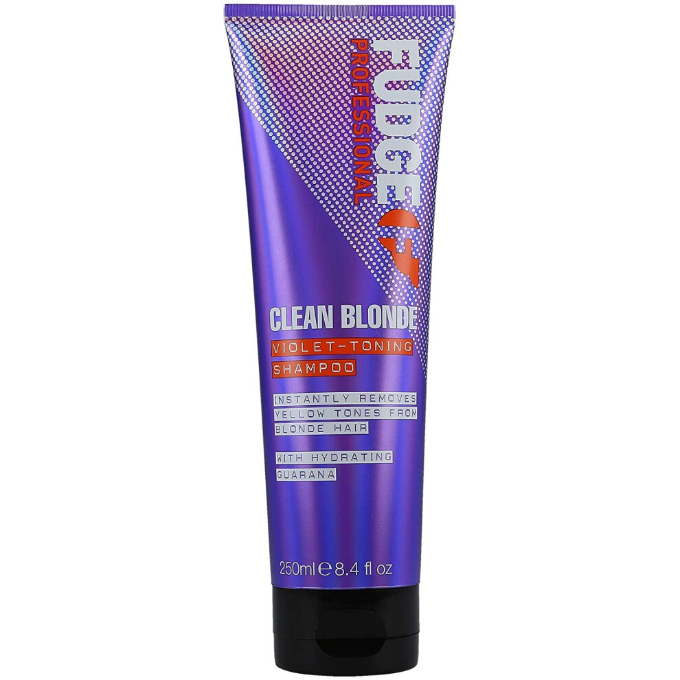 Fudge Professional Purple Toning Shampoo
