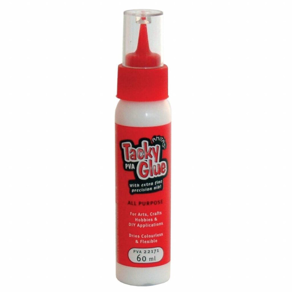 Anita's Tacky Glue (60Ml) (Pva 22171) 5038041221714