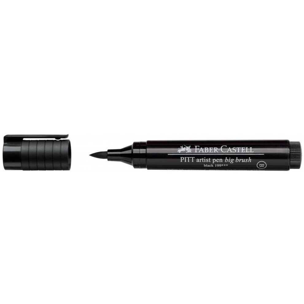 Faber Castell Drawing Pen Pitt Artist Pen Big Brush 199 Black