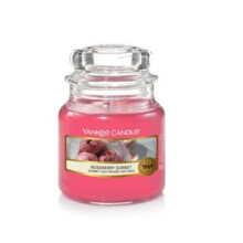 Yankee Candle Small Jar Garden Hideaway Collection Roseberry Sorbet