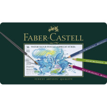 Faber-Castell 117536 Albrecht Dura Aquarellstifte, 36 Farben, Dose