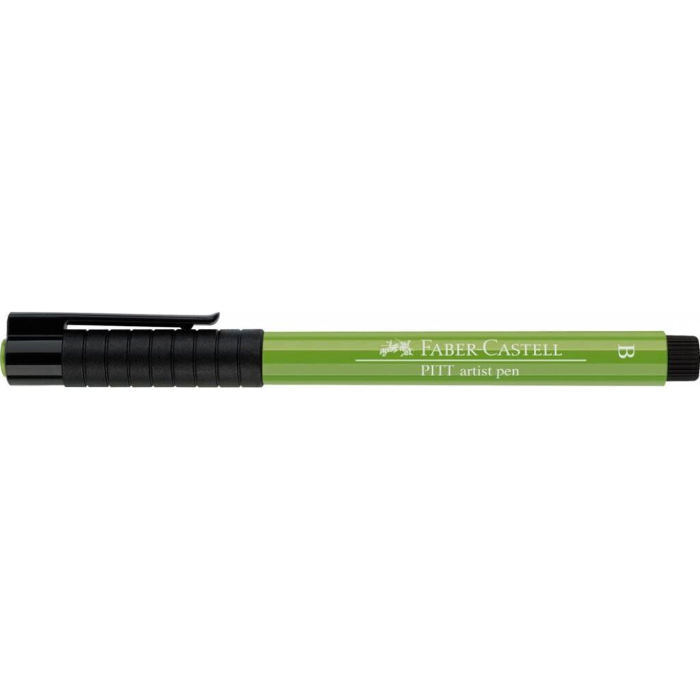 Faber Castell Indian Ink Artist Pen Brush 170 May Green