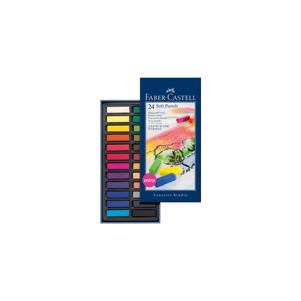 Faber Castell Soft Pastel Crayons Mini Box 24 pcs
