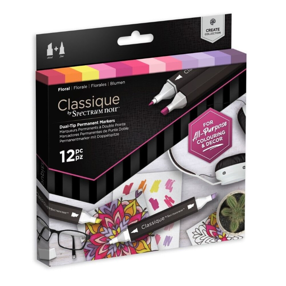 Spectrum Noir Classique Floral (12pcs) (SPECN-CS12-FLO)