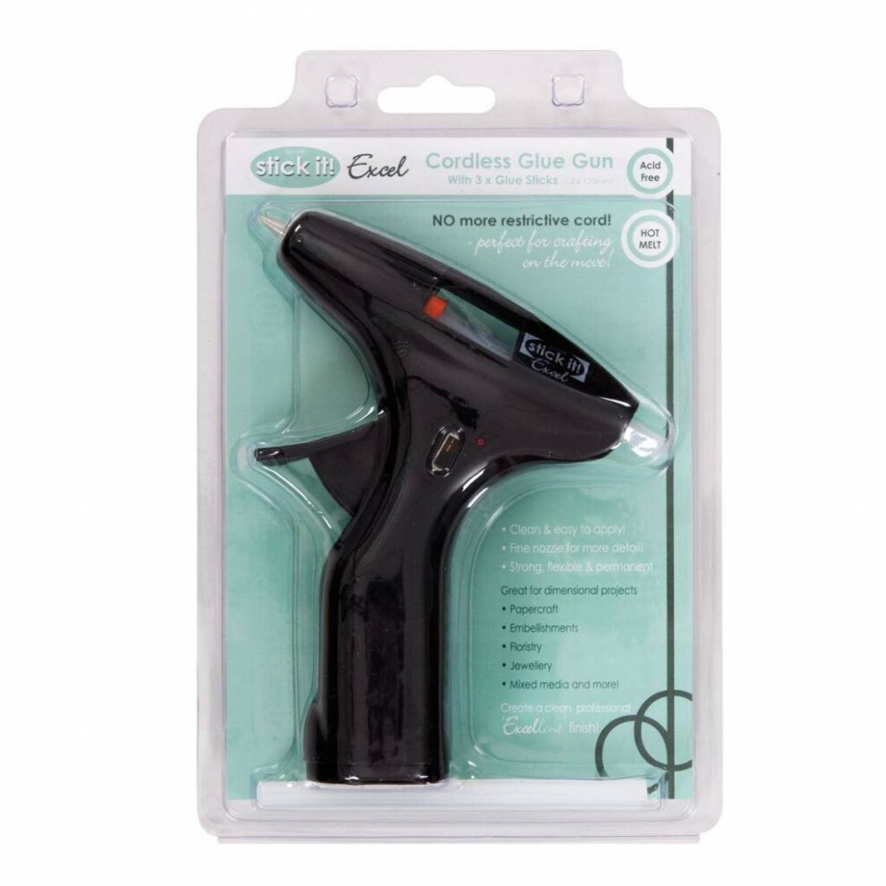 Stick It! Hot Melt Cordless Glue Gun