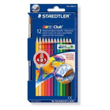 Staedtler Noris Club aquarell - set 12 pc. + brush 144 10NC12