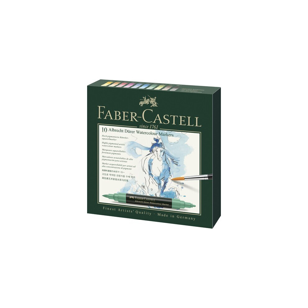 Faber Castell Watercolour Markers Albrecht Drer Box (10pcs) (FC-160310)