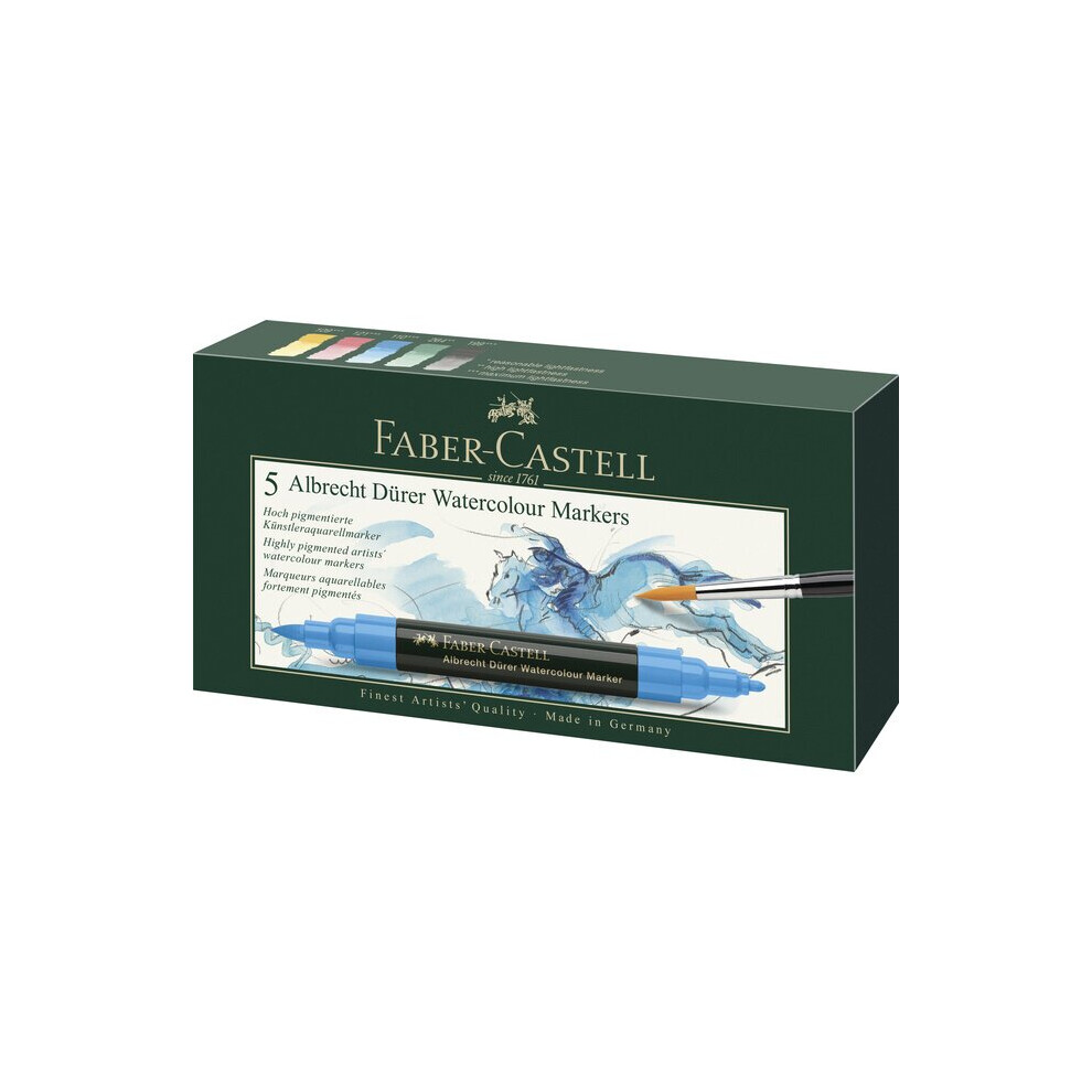 Faber Castell Albrecht Durer Watercolour Marker Set - Case of 5 - Image 2