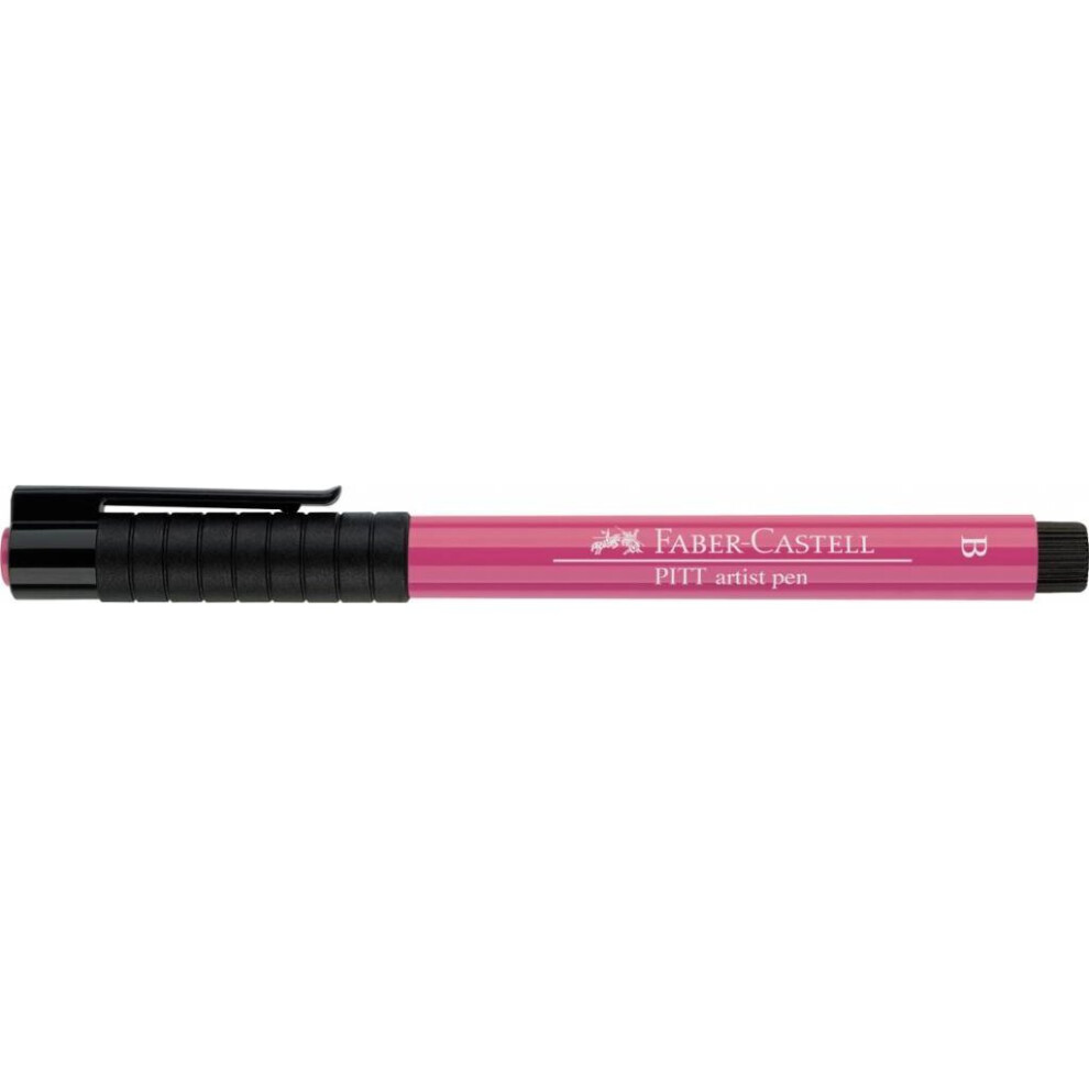 Faber Castell Indian Ink Artist Pen Brush 129 Pink Madder Lake