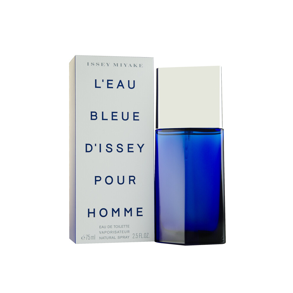 Issey Miyake L'eau Bleue D'issey Pour Homme Eau de Toilette 75ml For Mens (UK)