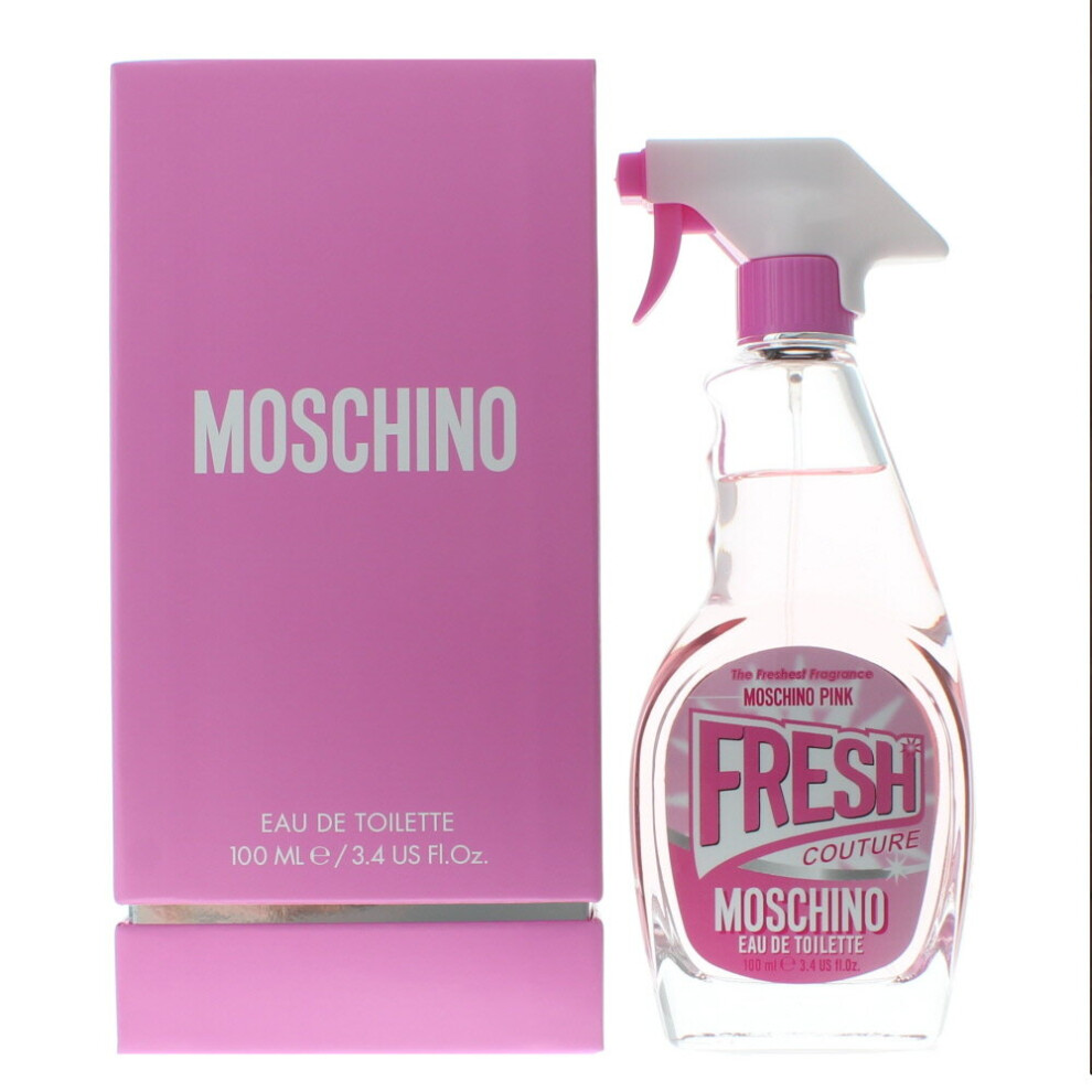 Moschino Fresh Couture Pink Eau de Toilette 100ml For Womens (UK)